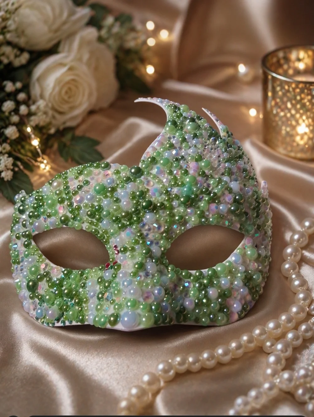 Decorative Masquerade Mask Designed By Wiapuna